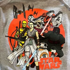 STAR WARS Rise of Skywalker Hoodie Sweatshirt Sz L NWT